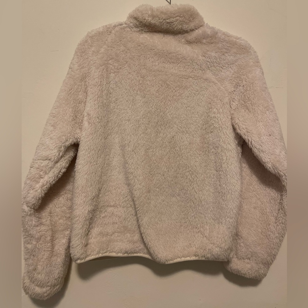 Beige Fleece Jacket - Picture 2 of 3